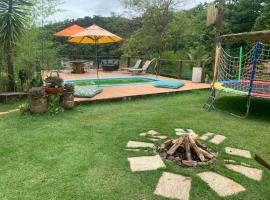 Sítio Recanto dos Lagos piscina sauna e churrasqueira, hotel em Marechal Floriano