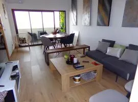 2 bedroom apartment, nice aerial view, pool, fitness