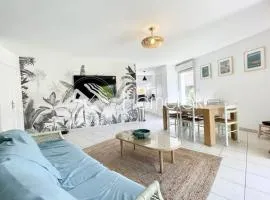 Charmant T3 Ultra cosy Jardin 50m des plages