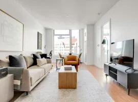 Downtown 1BR w Gym WD nr S Station BOS-622