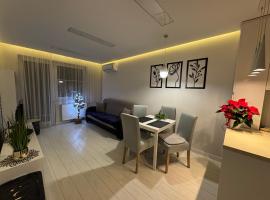 Bożki Apartament Kętrzyn, acomoda&ccedil;&atilde;o com cozinha em Ketrzyn