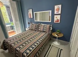 charmoso apartamento na quadra da praia