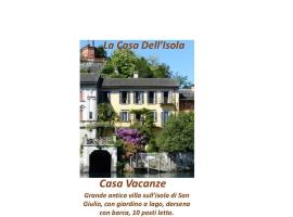 Villa La Casa dell'Isola, hotel v destinaci Orta San Giulio