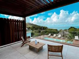 Duplex luxueux avec jacuzzi privé et vue mer à Saint-Martin - FR-1-734-64