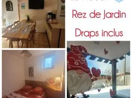 Le Flocon des Rousses , Joli petit Cocon en Rez de Jardin, Draps inclus
