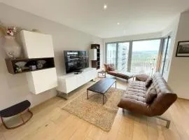 Elegant 3 bedrooms flat in Cloche d'Or with terrace and parking