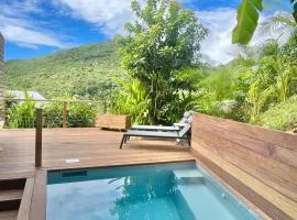 Lodge douceur tropicale Sainte-Luce vue mer