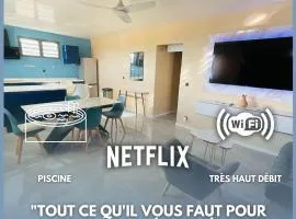 Residence Peace & Joy - Piscine privée - Netflix