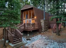 Lundy Bearden Serene Tahoe Retreat with Deck Fireplace and Forest Views