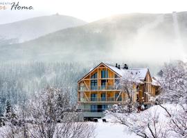 Wonder Home - Orlik Residence - Apartamenty z widokiem na Śnieżkę, blisko wyciągów, Ski Arena i Kościółka Wang, levný hotel v Karpaczi