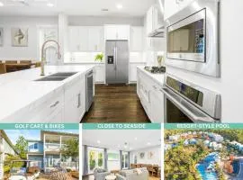 Saffron Sands by Stay on 30A- Pool, Bikes, Golf Cart