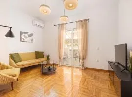 Bright & Contemporary Home with Balcony in Vibrant Piraeus