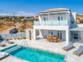 Gianna's Panoramic Seaview Twin Villas with pool 1
