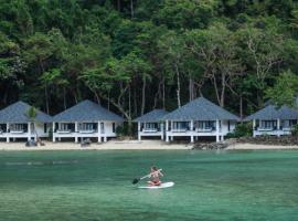 El Nido Resorts Lagen Island, bezbariérové ubytování v destinaci El Nido
