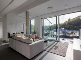 Neu PENTHOUSE MoselTop Luxus Design Klima 2P