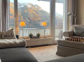 Fantastic Panorama flat in Sankt Moritz, smje&scaron;taj s priborom za pripremu jela u St. Moritzu