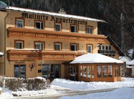 Hotel Mallnitz, apartamento en Mallnitz