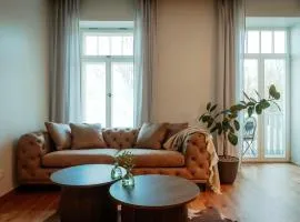 Freinholdi Maja külaliskorter 2 - balcony and SAUNA