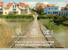 L'Hippocampe, terrasse, à 5 min' à pieds de la mer !