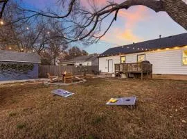 Tulsa Expo Firepit Midtown House