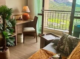 Hospede-se com charme e a melhor vista de Pedra Azul!、ペドラ・アズールのアパートメント