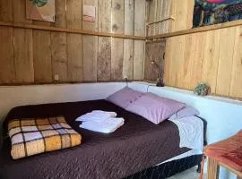 Cabaña del Ciprés interior