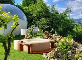 Les Bulles du Coq de Champagne、Dormansのグランピング施設