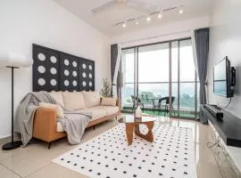Serene Minimalist Family Retreat 2-7pax &Sunrise View