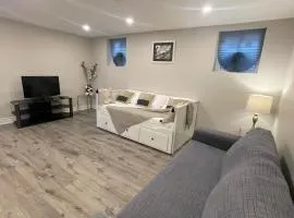 CozyHaven A private entrance, comfy basement apartment in Mississauga with free parking Conveniently located with easy access to the airport downtown Toronto major malls and highways for a seamless stay