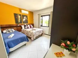 Hospedagem com café da manhã - Quarto 1 - Hospedaria Orquídeas de Bombinhas