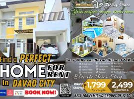 Cozy 4BR Diamond near Airport D'Arches Place, βίλα σε Davao City