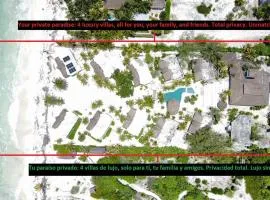 Elysian Private Haven Ultimate Front Beach Paradise, Isla Blanca