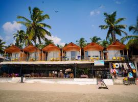 Sameer beachfront Cottages, cheap hotel in Canacona