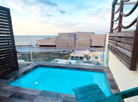 Vista al mar, Mini alberca y roof garden PRIVADO!, apartmán v destinaci Boca del Río