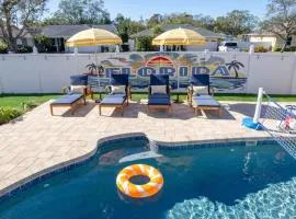 5 Br Tiki Bar Retreat Pool Hot Tub Putt Putt Games