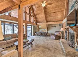 Lakeside Haven with Sandy Beach, Sleeps 12, 3 Bath