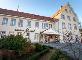 Halber Mond, отель в городе Хеппенхайм (Бергштрасе)