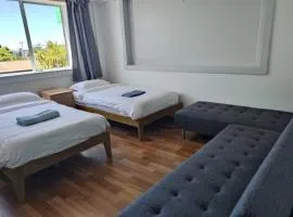 5 Beds including 1 Double Bed, 2 single Beds, 2 Double Sofa Beds, Suite 4, 37 Totara Avenue, New Lynn
