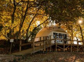 Manteiros Glamping, luxusní stan v destinaci Cannas de Senhorin