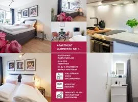 Apartment Wahnfried No3 - citynah wohnen mit Küche und Duschbad, Parkplatz, 300m zur Fussgängerzone