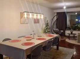 3-bedroom lake view and near center apartment with sauna