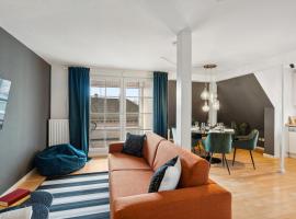 maremar - Design-Maisonette am Holzmarkt - Luxus Boxspringbetten - Arbeitsplatz - Loggia &ndash; zakwaterowanie 