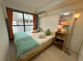 Shinjuku Yotsuya Sanchome Station 7-minute walk Hawaiian Twin Bed Charm Room 1R