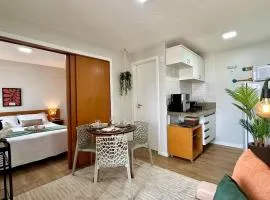 (1002) Flat na Praia da Ponta da Areia