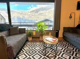 Apartement vue montage magnifique 2ch 5mn piste 3, ξενοδοχείο στη Les Houches