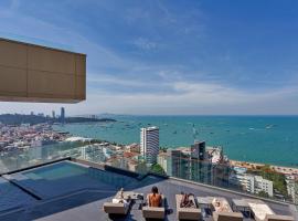 Edge Central Pattaya Sea view High Floor 23,26、パタヤ・セントラルのホテル