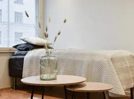 Come in! "Aninkainen" Triplet for 7 people next to Turku bus station!