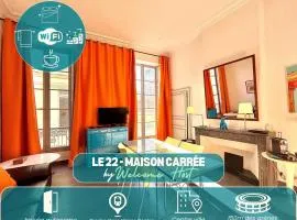 Le 22, T3 centre Nîmes Maison Carrée, 2 chambres
