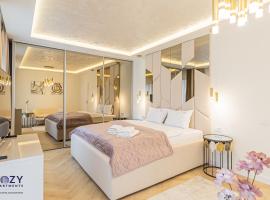 COZY Aparthotel - Premium Suites and Studios, camera con cucina a Braşov