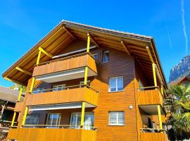 SwissHut Stunning Views Alps Lake - Apart. Innerdorf, hotel v destinaci Sigriswil
